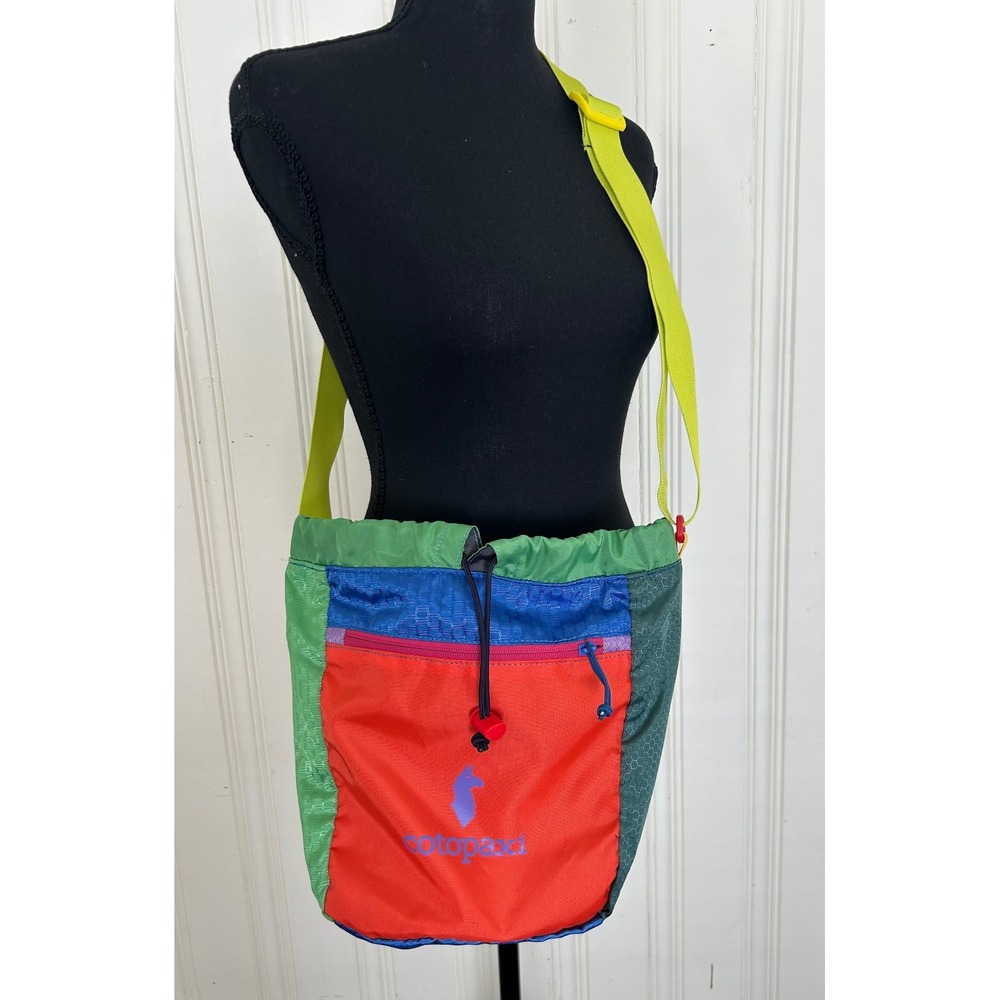 Cotopaxi Crossbody Neon Shoulder Adjustable Yellow Strap Multicolor  Bag
